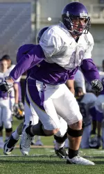 Wednesday's practice marked the one-third mark of spring drills.