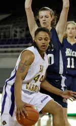 Sophomore Tiahana Bowens scored a career-high 13 points Friday afternoon.