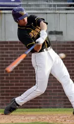 Devin Harris hit two home runs and went 3-for-5 from the plate in ECU's 15-11 loss to top-ranked Rice.