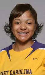 Maegan Lewis won the program's first conference title on the women's side since 2004.