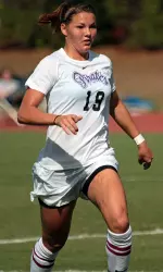 Senior Jessica Swanson scored the game-winning goal at 86:10