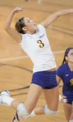 Stephanie Turner turned in two double-doubles in the split.