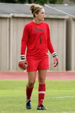 Freshman goalkeeper Berit Hansen earned the shutout in her first career start