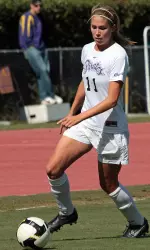 Sophomore Jessica Woodward fired three of the Pirates' 24 shots against Coastal Carolina