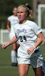 Bailey Wilcox recorded the Pirates' only shot on goal against Wake Forest