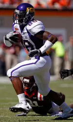Junior Lance Lewis has caught four touchdown passes in his last three games.