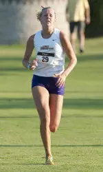 Kelley Miko finished second overall at the Mount Olive Invitational, leading the women to the title.