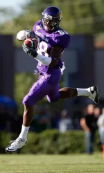 Junior Lance Lewis had a team-high six receptions for 55 yards and a score Saturday against Marshall.