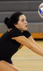 Junior Nicole Jones is averaging over four digs per set in league play