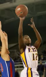 Junior Ashley Clarke scored a team-best 18 points in the season opener Friday.