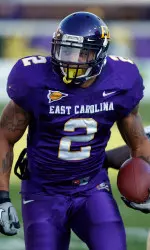 Senior running back Jonathan Williams leads the Pirates with 659 rushing yards and is third on the team with 45 receptions.