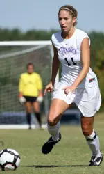 Junior Jessica Woodward was a Second-Team All-Conference USA selection after scoring a career-high three goals this season.