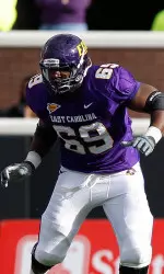 Senior offensive lineman Willie Smith was one of two Pirates named to All-Conference USA First Team.
