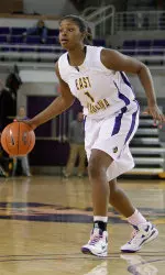 Junior Kim Gay led the Lady Pirates with nine rebounds against UTEP Thursday