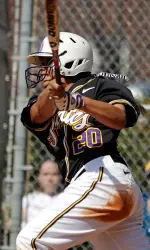 Senior Marina Gusman-Brown had a pair of hits and a two-run double against Florida.