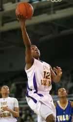 Sophomore Ashley Clarke notched her fourth double-double of the season against Tulsa Sunday