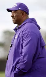 First-year East Carolina Head Football Coach Ruffin McNeill and the Pirates opened the 2010 spring practice period Monday afternoon.