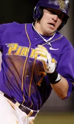 Junior Dustin Harrington is batting .455 on the season which ranks third in Conference USA.