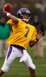 Redshirt-freshman quarterback Rio Johnson