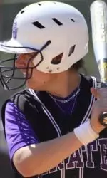 Senior Nicole Jordan scored the game-winning run in the first game and had the game-winning RBI in the second contest.