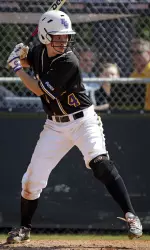 Senior Kaui Tom went 2-2 with two runs scored in the first game against UNC Wilmington Tuesday.