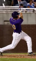 Sophomore shortstop Corey Thompson batted .467 with two home runs and six RBI in the three-game series.