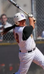 Sophomore Priscilla Velasquez drove in the game-winning run for the Pirates as they won the Conference USA Tournament championship Saturday over UCF.