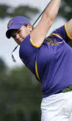 Sophomore Amy Otteson tied her career-low round of 70 and is tied for 10th after first round.
