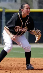 Senior Charina Sumner has a 3.94 grade-point average as a health education and promotion major.