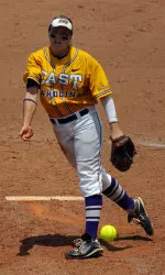 Junior Toni Paisley went 31-11 and set the East Carolina single-season record with 356 strikeouts in 2010.