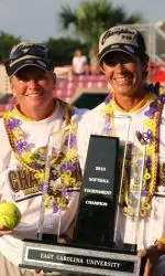 Head coach Tracey Kee and associate head coach Natalie Kozlowski helped the Pirates to their first Conference USA regular season and tournament titles in 2010.