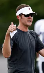 Offensive coordinator Lincoln Riley and the Pirates completed preseason camp Monday.