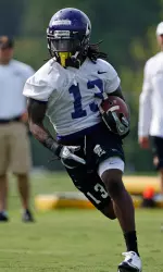 Travis Simmons went through his second day of fall camp Saturday afternoon.