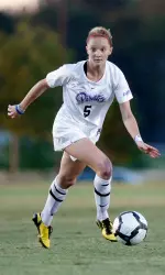 Chrissy Gratz scored her third game-winning goal of the season for ECU.
