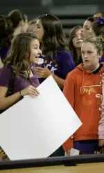 The East Carolina volleyball team will hold a kid's clinic before its match against UTEP Saturday