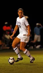 Senior forward Tricia Tufts