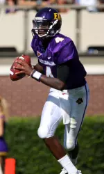 Junior transfer Dominique Davis threw for five touchdowns and 383 yards in his East Carolina debut.