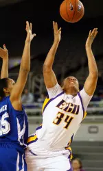 Sophomore Ariana Jackson is averaging 16 points and eight rebounds in C-USA play.