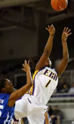 Senior Kim Gay posted her second double-double of the season against Tulane
