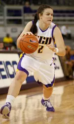 Senior Allison Spivey knocked down four three-point field goals as part of a season-high 20 points Thursday.