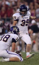 Senior Michael Barbour made a career-long 54-yard field goal at Houston last Saturday.