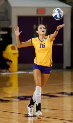 Freshman Zarah Cecich handed out a career-high 33 assists Saturday against Houston.