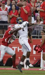 Senior outside receiver Lance Lewis moved into seventh on the ECU career receptions chart with five catches Saturday.