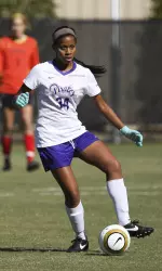 Kelley Johnson has scored two goals for the Pirates and was named to the C-USA All-Freshman squad.