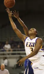 Freshman Dana Jones scored 19 points in her last outing against Virginia Intermont.