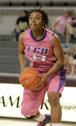 Junior Crystal Wilson netted a career-high eight assists against SMU Thursday.