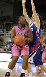 Junior Chareya Smith exploded for a career-high 22 points against SMU Thursday.