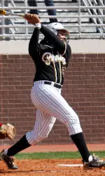 Freshman Jordan Lewis scored twice, had two hits and drove in a run Sunday against St. John's.