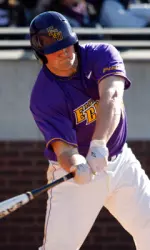 Freshman Chase McDonald hit his first collegiate home run in the sixth inning.