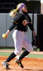 Senior Toni Paisley needs three strikeouts to reach 1,000 in her career.